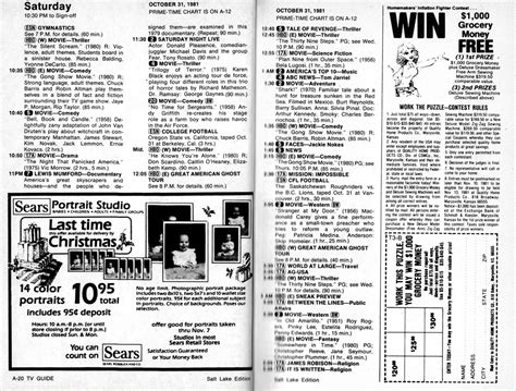 TV Guide October 31-Nov 6 1981 (1) - Flashbak