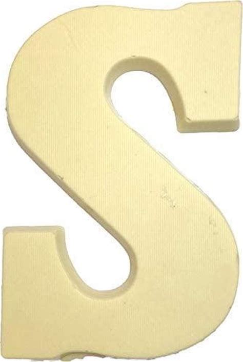 Joe Mien Ambachtelijke Chocolade Letter S Wit 1 X 200 Gram Bol