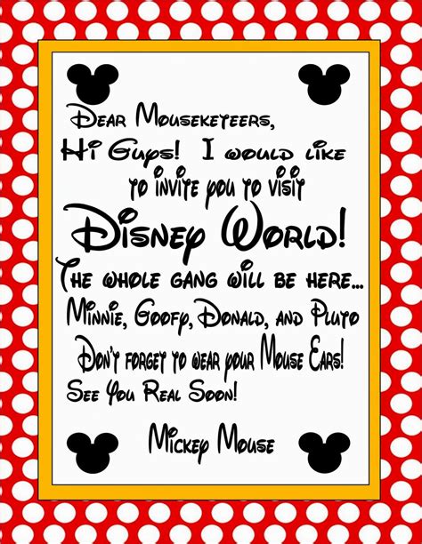 Two Magical Moms Invitation To Disney World Disney Surprise Disney