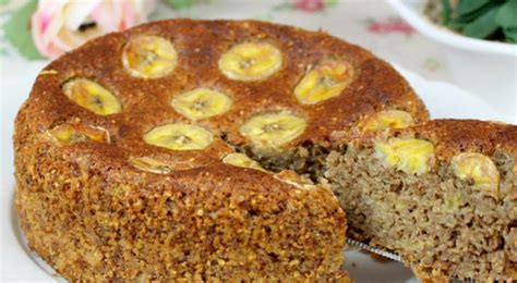 Bolo de banana receita deliciosa sem farinha sem açúcar e sem leite