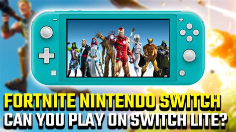 Can you play Fortnite on Nintendo Switch Lite? - GameRevolution