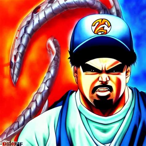 Ultra Realistic Portrait Painting Of Big Pun Art By Stable Diffusion