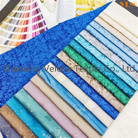 Polyester Microfiber Holland Velvet Dyeing With Glue Emboss And