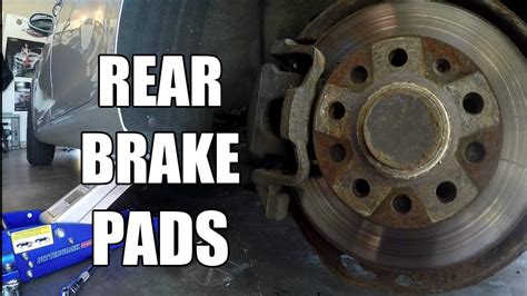 How To Replace Rear Brake Pads On A Volkswagen Vw Jetta Youtube