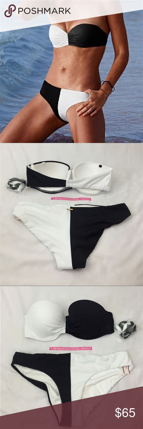 Victoria S Secret Flirt Bandeau Bikini Set Bandeau Bikini Set