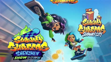 New Subway Surfers Shenzhen Showdown All Character Skye And Thunder