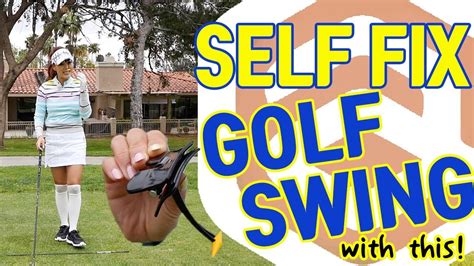 Self Fix Your Golf Swing Golf With Aimee Youtube