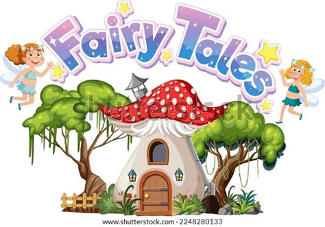 Fairy Tales Text Design Illustration Stock Vector (Royalty Free ...