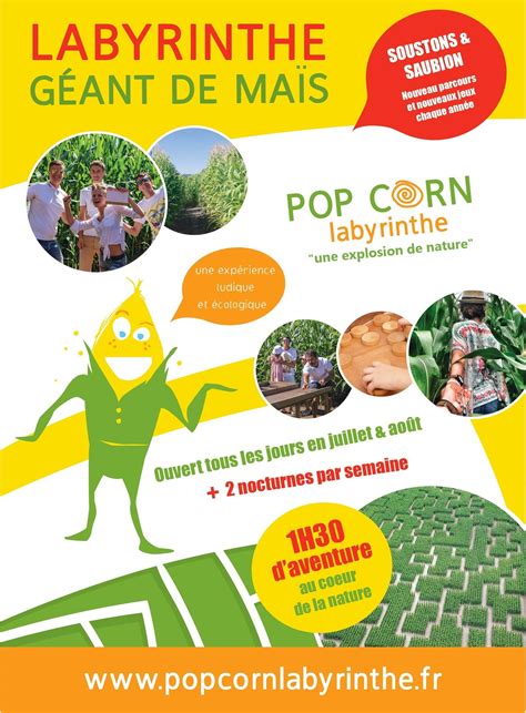 Une Attraction Originale En Pleine Nature Le Pop Corn Labyrinthe Val D