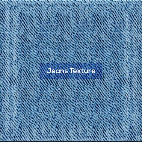 Texture De Jeans En Denim Bleu Fond Une Texture En Tissu Motif De