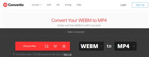 Fa Ons De Convertir Webm En Mp Sur Mac Et Windows