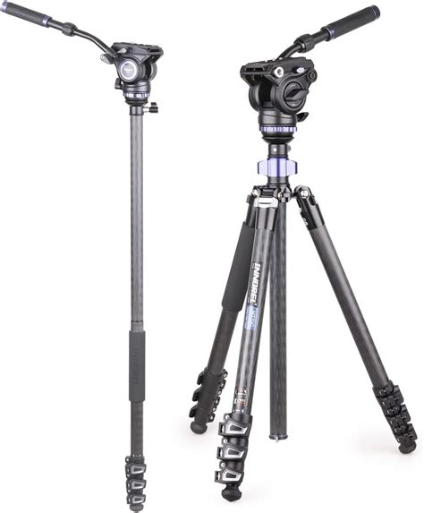 Amazon Innorel Inches Layers Carbon Fiber Video Tripod Kit