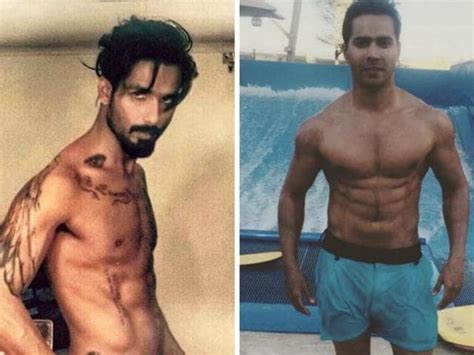 Shahid Varun Everyone The Shirtless Celeb Brigade Sets A New Trend