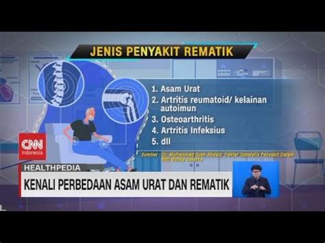 Kenali Perbedaan Asam Urat Dan Rematik Youtube