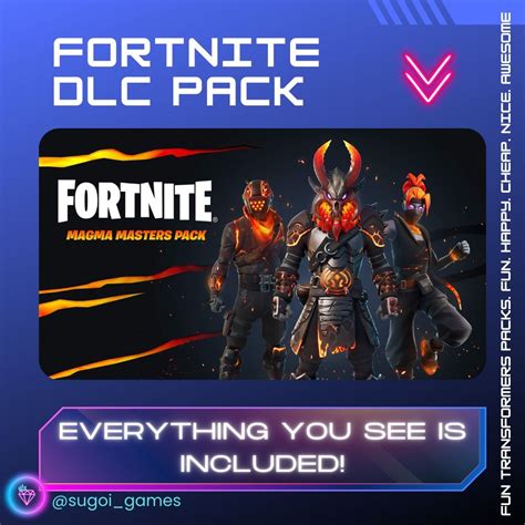 Magma Masters Pack Fortnite Dlc Add On Login Required Video