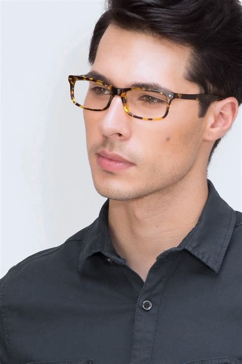 Mandi Rectangle Tortoise Full Rim Eyeglasses Eyebuydirect