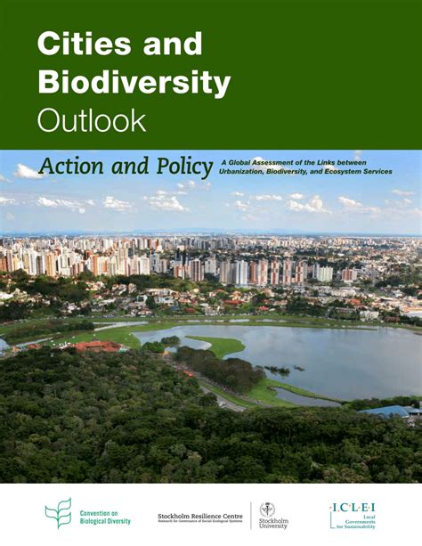 Pdf Cities And Biodiversity Outlook Action And Policy