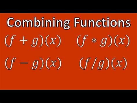 Combining Functions Youtube