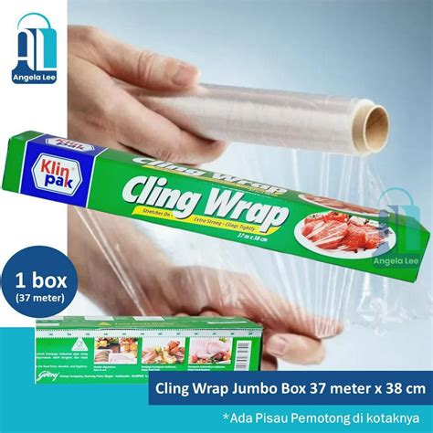 Jual Klinpak Cling Wrap Jumbo Box 37m X 38cm Plastik Wrapping Makanan