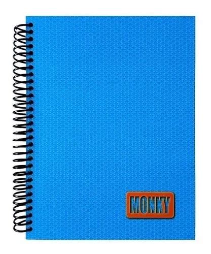 Cuaderno Profesional Monky 200 Hojas Cuadro Chico Pasta Dura MercadoLibre