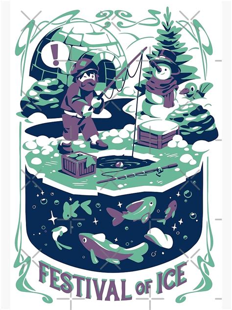 "Stardew Valley Merch Festival Of Ice" Poster for Sale by BenizMass ...