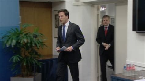 Wekelijkse Persconferentie Premier Rutte