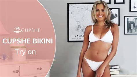 Autumn Bikini Review CUPSHE BIKINI TRY ON HAUL Ft McKenzie Morgan