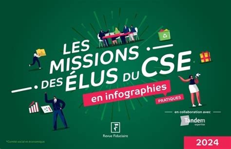 Les Missions Des Lus Du Cse En Infographies De Revue Fiduciaire