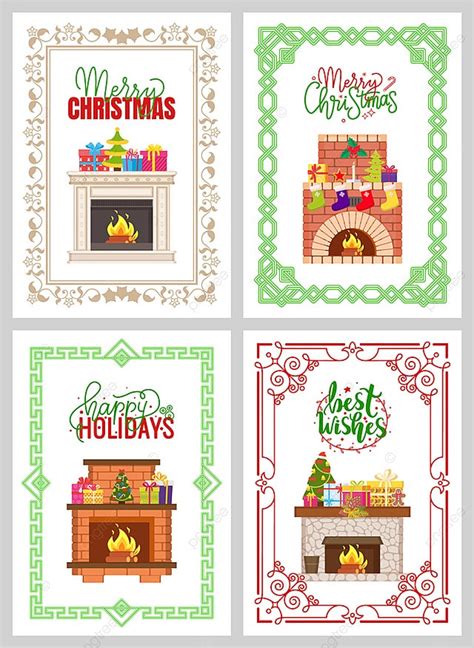 Greeting Card Happy Holidays Template Download on Pngtree