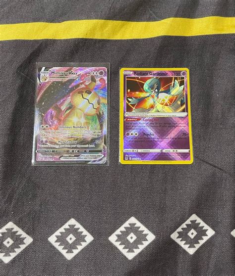 Pokemon Tcg Mimikyu Vmax Brillant Stars Gradiant Gardevoir Lost