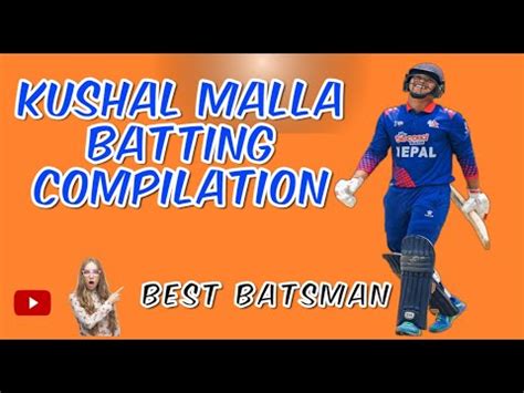 Kushal Malla Batting Compilation Best Shots YouTube