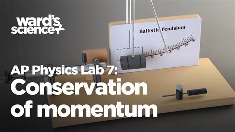 Ap Physics Lab 7 Conservation Of Momentum Ballistic Pendulum Youtube