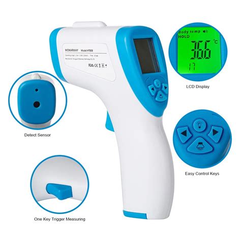 Non Contact Body Thermometer Voorhoofd Digitale In Grandado