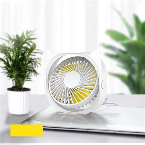 Mini Ventilator Pentru Birou Cu Usb Flippy Rotire 360 Grade 3 Viteze