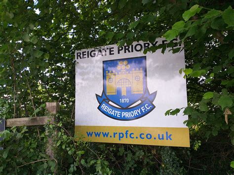 Beckenham Town FC on Twitter: "Good look to our hosts @ReigatePrioryFC