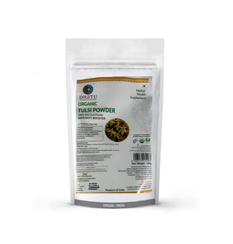 Organic Tulsi Leaf Powder 100g