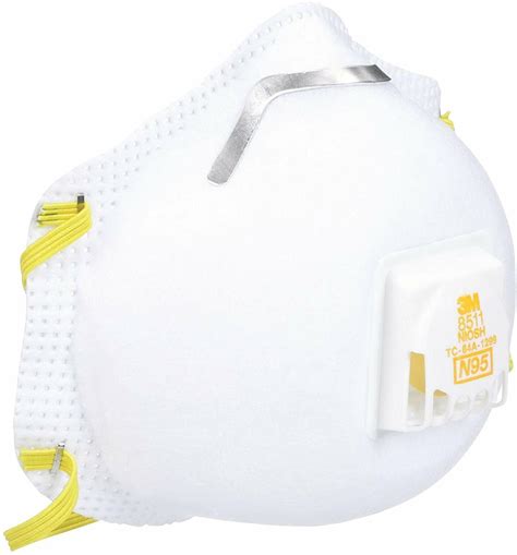 2 X 3m 8511 N95 P2 Niosh Approved Cool Flow Pro Face Mask Respirator