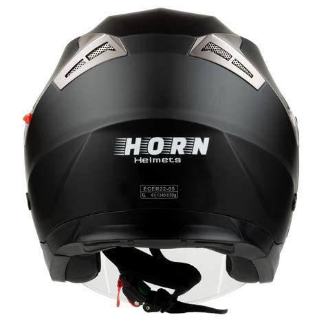 Kask Horn Motocyklowy Blend Czarna Szyba Zestaw