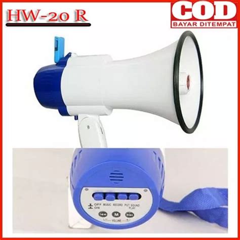 Cod Promo Megaphone Atau Toa Besar Fleco Hw R Toa Fleco Murah Toa Hw