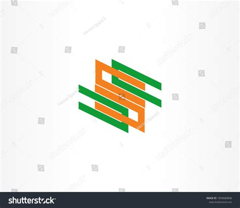 Lines Vector Logo Design Template Stock Vector (Royalty Free ...