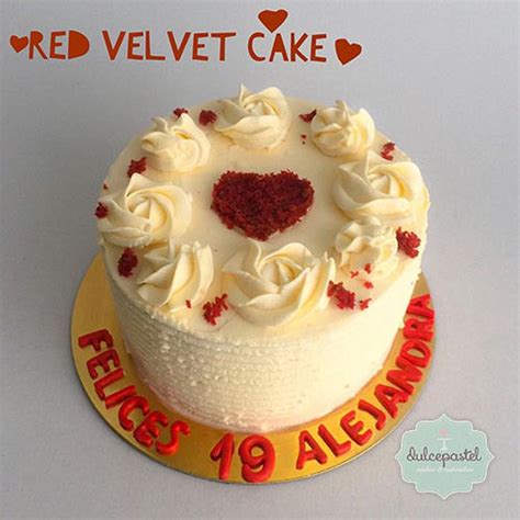 Torta Red Velvet En Medell N Decorated Cake By Cakesdecor