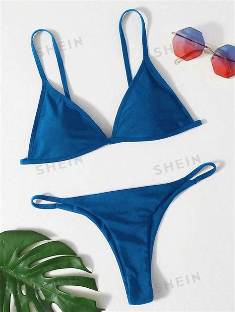 Shein Swim Triangel Bikini Mit Shein Schweiz