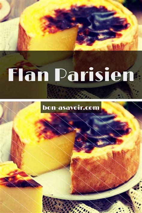 Flan Parisien Bon A Savoir