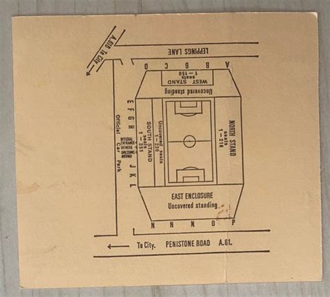 1976 ORIGINAL FA CUP SEMI FINAL TICKET MANCHESTER UNITED V DERBY COUNTY