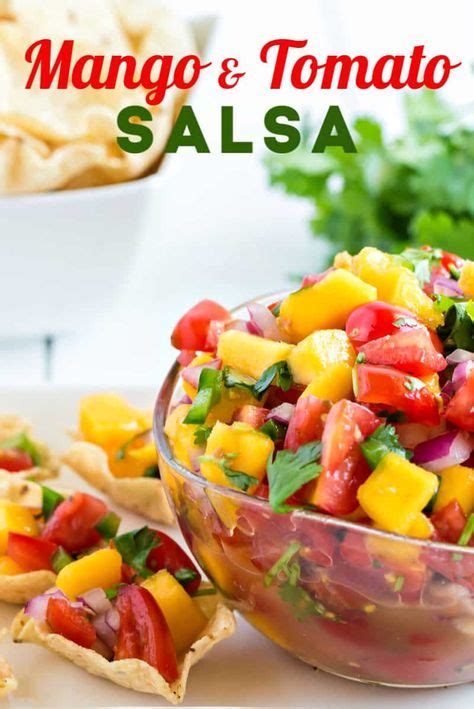 MANGO AND TOMATO SALSA