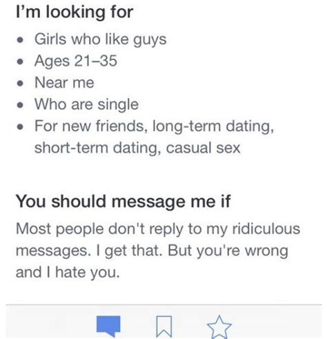 This Dudes Online Dating Profile Is Hilarious 10 Pics