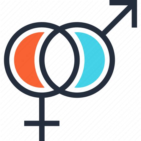 Couple Female Gender Male Relationship Sex Sign Icon Download Free