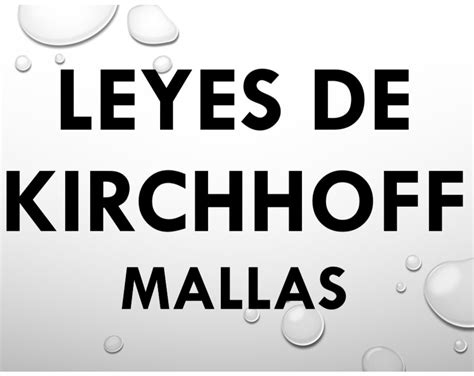 TOMi Digital Ley De Tensiones De Kirchhoff Mallas