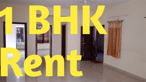 1 BHK Apartment Flat For Rent Chitrapuri Colony Manikonda