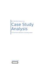 Final Project Submission Case Study Analyses Docx Bus R